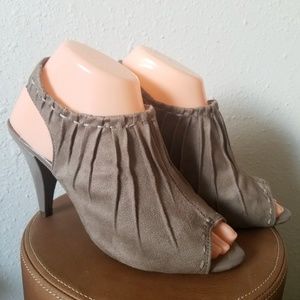 CATO Peep-toe Slingback Heels Womens Sz 7
